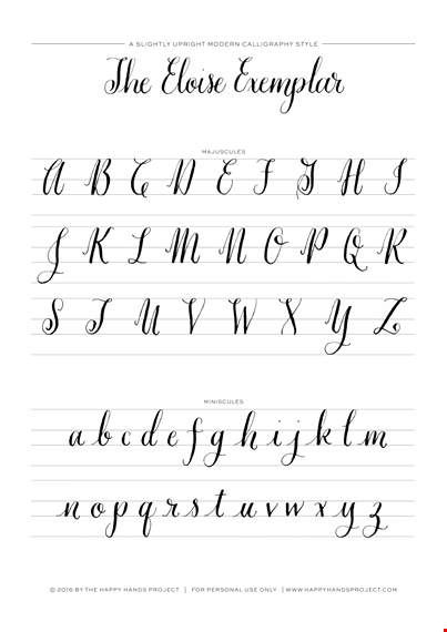 free printable calligraphy alphabet letters template