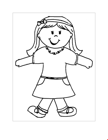 download flat stanley template - free printable template