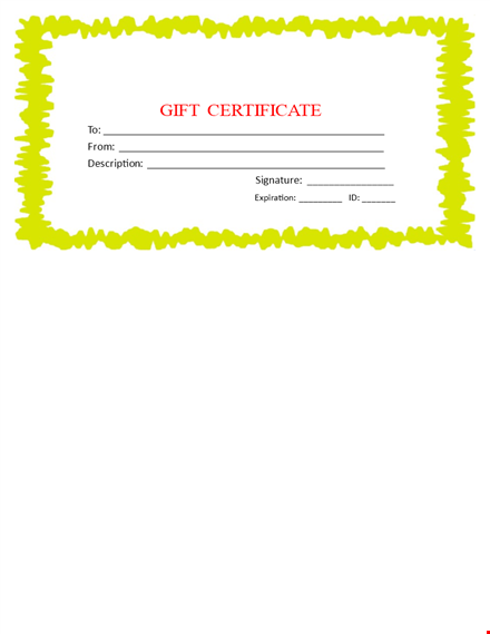 download gift certificate template - customize and print | compliments of apollo template