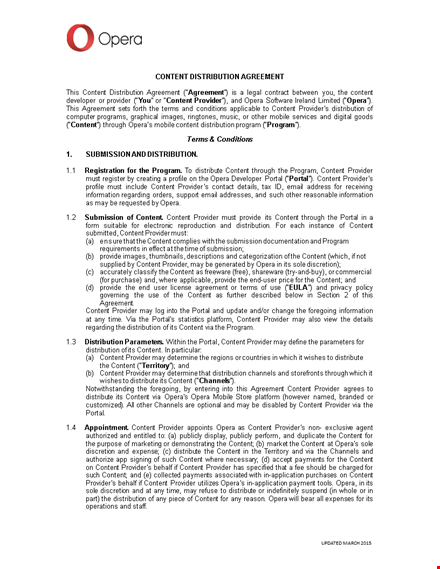 distribution agreement template | create an effective agreement with a trusted provider template