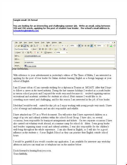how to write an email reference letter for school - english teacher guidance template