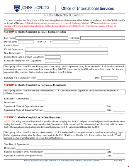 internal department transfer letter format - streamline your transfer process easily template