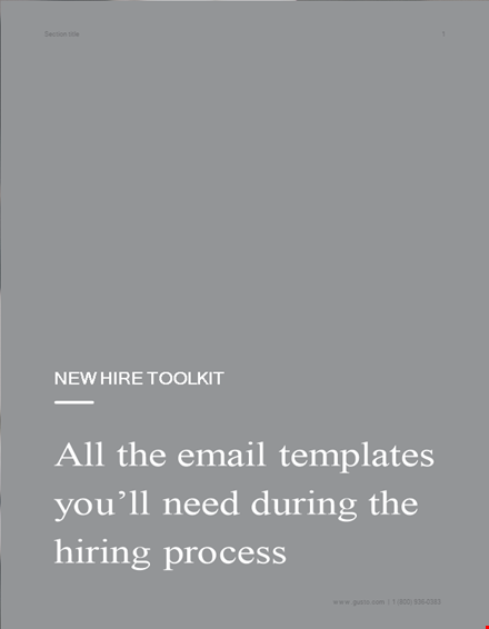 official job offer email template template