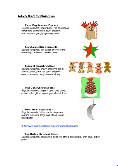 christmas tree craft template - get creative this christmas | supplies needed included template