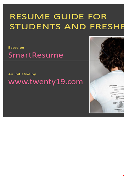 fresher resume format pdf template