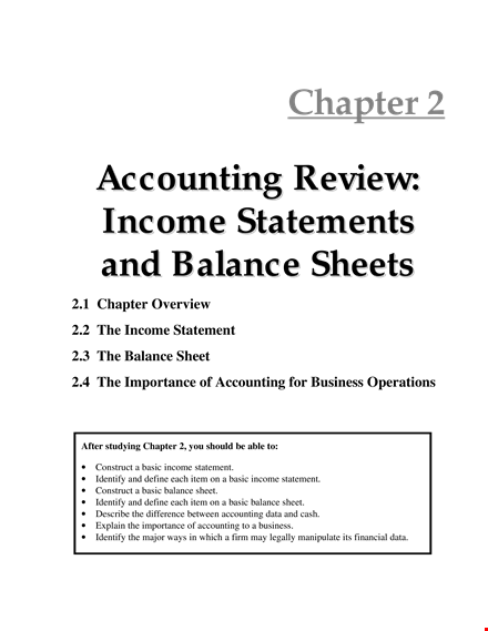 simple accounting income statement template