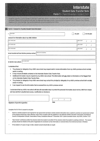 data note: templates, examples, and samples template