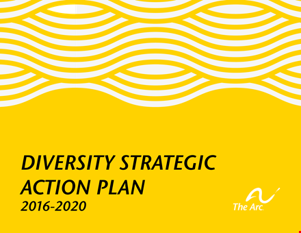 diversity strategic action plan template