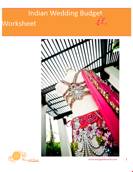 printable wedding budget template - easily plan and track your wedding expenses template