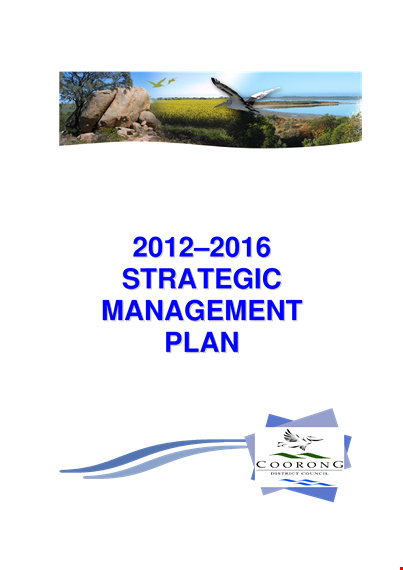 strategic management action plan template