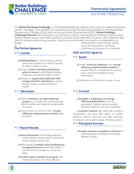 free download partnership agreement template for energy efficiency within partner buildings template