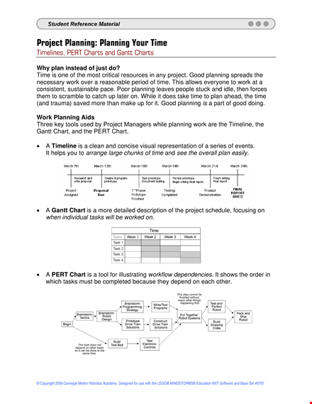 project time template