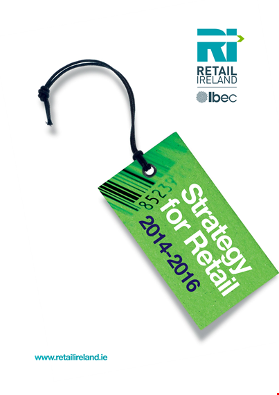 retail sales strategic plan for the irish retail sector template