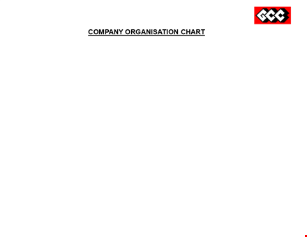 company hierarchy template