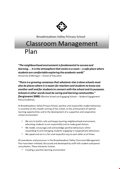 classroom management planners template