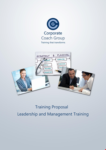 training business proposal template word template