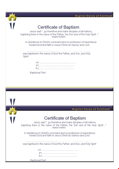 get your free baptism certificate for father & jesus - download now template