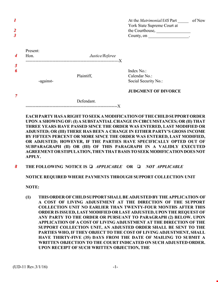 divorce papers template | support, court, plaintiff, defendant template