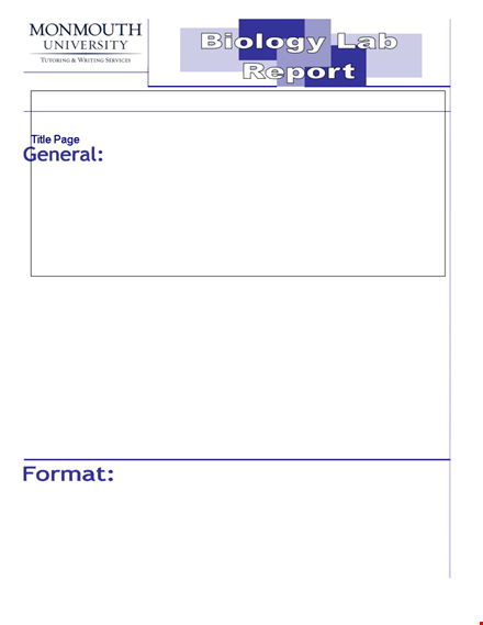 professional lab report template - streamline your research template