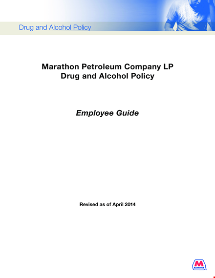 company drug and alcohol policy: testing for employee compliance template