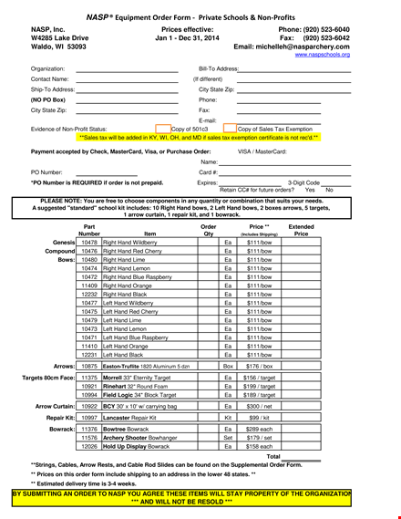 nasp orderformnfpprivateschool template