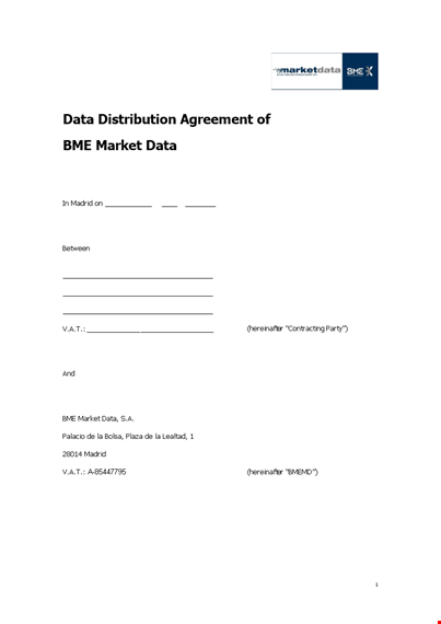 distribution agreement: efficiently contracting parties & responsibilities (60 characters) template