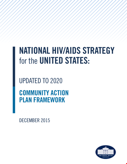 community action plan framework example template