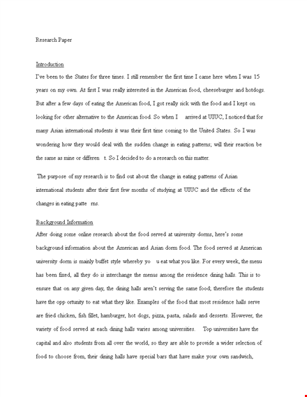 sample research paper introduction template