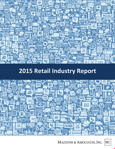 retail industry analysis report template