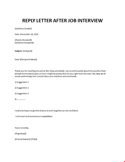 follow up email after interview template