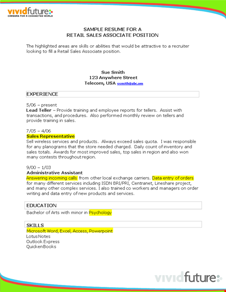 retail sales associate position - boost sales with expert retail services template