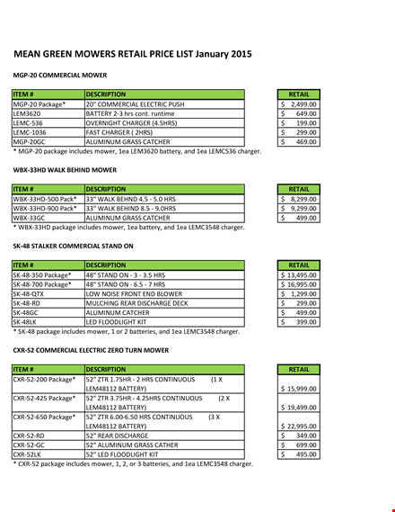 mean green retail price jan pdf - best package & battery deals template