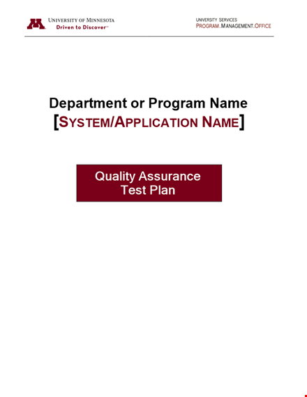 effective test plan template for your project | testing, requirements, defect management template