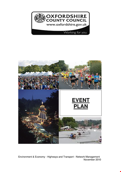 event planning action plan template template