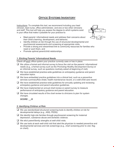 office system template