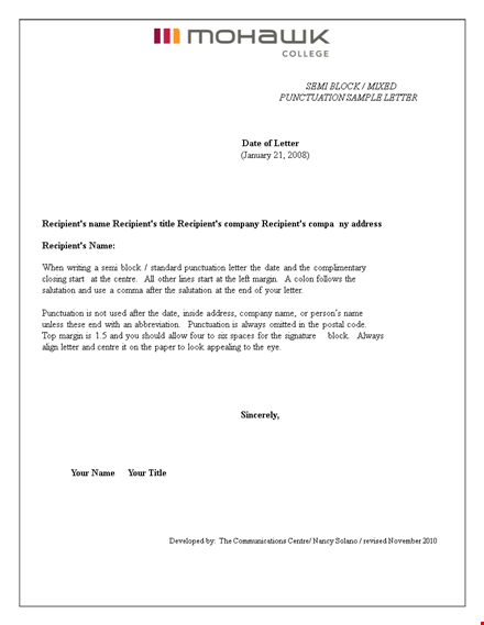 formal business letter - how to write a polite and professional letter template