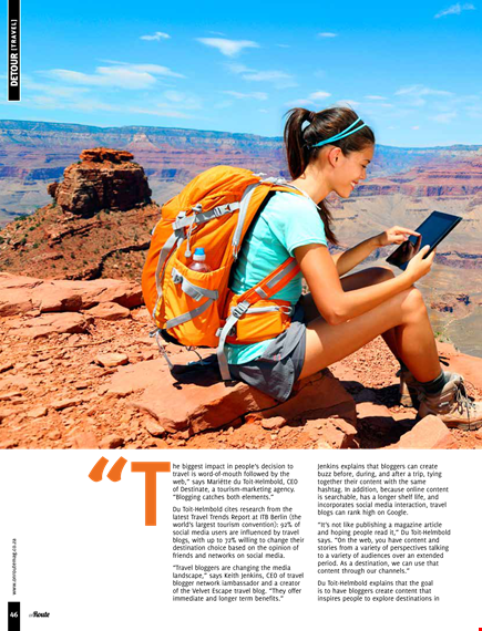 travel blog template template