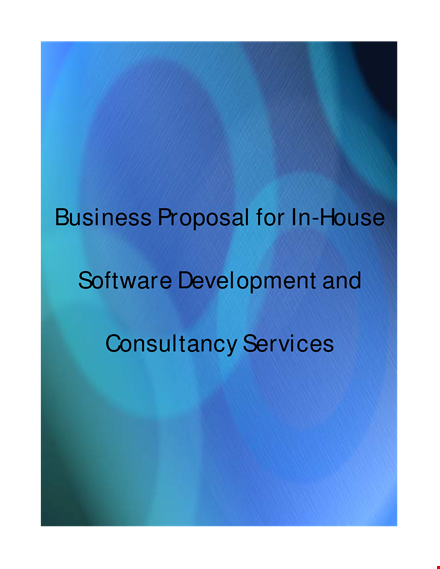 software development business plan template