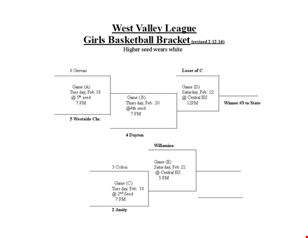 tournament bracket template - organize your next tournament | tuesday template