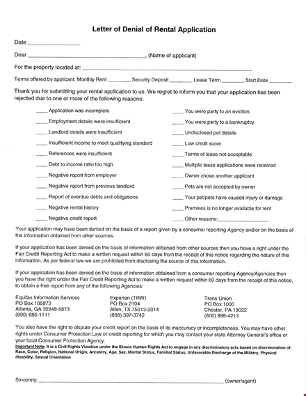 renters application form - simplify the rental application process template