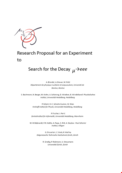 experimental research proposal format - a comprehensive guide to structure and content template