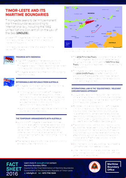 one page fact sheet template - international maritime boundaries template