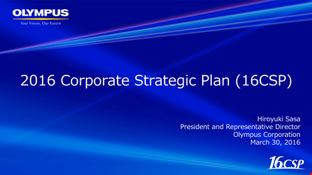 corporate development strategic plan template