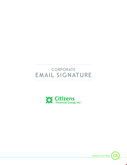 company email signature template template
