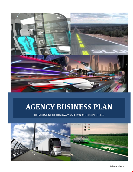 highway safety agency business plan template - technology and enforcement strategies template