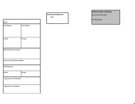 track your expenses with a petty cash log - include receipts and claims for total control template