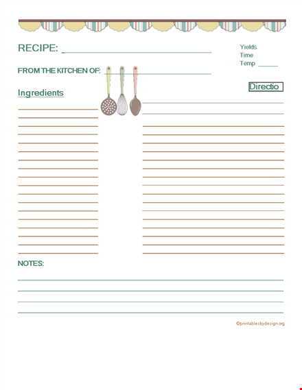 discover the joy of cooking with our customizable cookbook template | kitchen & recipe-friendly! template