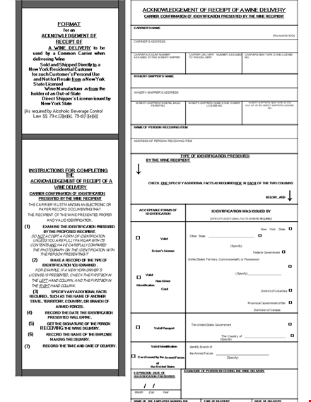 delivery receipt template