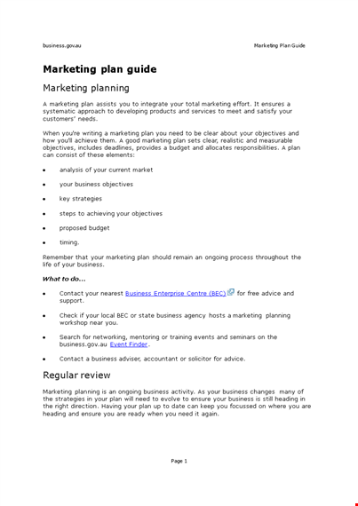create a winning marketing plan | attract more customers - marketing template template