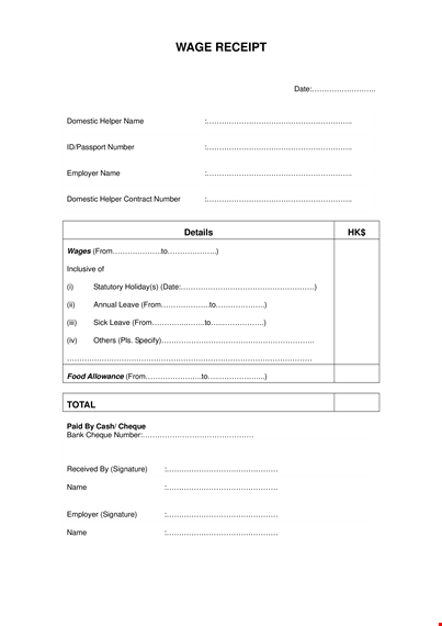 easy domestic salary payment | secure transactions | number template